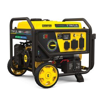 Champion 4000-Watt Electric Start Tri Fuel RV Ready Portable Generator with CO Shield