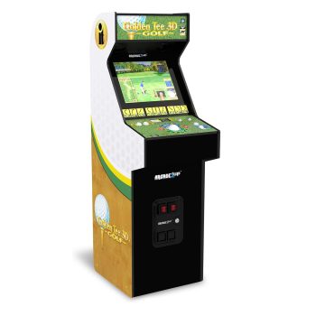 Open Box Arcade1Up Golden Tee 3D Arcade Console Video Game, 5-Foot Cabinet