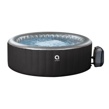 Avenli London 2-3 Person Inflatable Hot Tub Outdoor Spa + Cover, Rapid Heating up to 104F, 105 Water Jets, 181 gal Capacity
