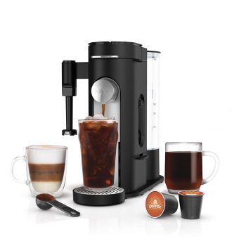 Ninja Pods & Grounds Specialty Single-Serve Coffee Maker, K-Cup Pod Compatible, Built-In Milk Frother, PB051