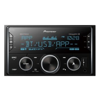 Pioneer MVH-S622BS Residential Bluetooth 4.0 Channel Stereo Receiver with Digital Media Receiver (10A Fuse) & Built-in Preamplifier