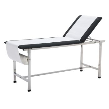 Viva Comfort Folding Medical Exam Table, Basic Adjustable Patient Treatment Table, Doctor Bed with Folding Legs, 74.8''L x 27.5''W x 31.4''H