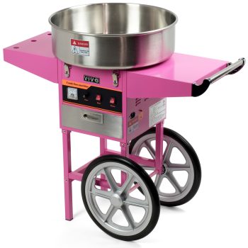 Electric Commercial Cotton Candy Machine/ Floss Maker Cart Stand VIVO