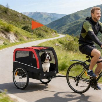Pet Cart Bicycle Carrier, Dog Bike Trailer,Animal Bike Trailer