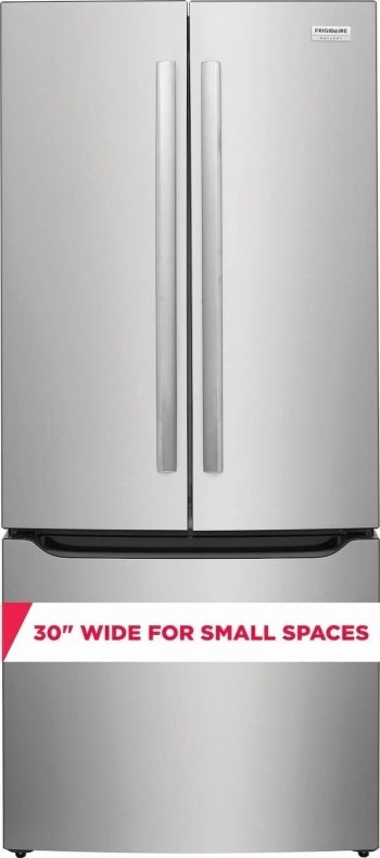 Frigidaire Gallery 20 Cu. Ft. Standard-Depth French Door Refrigerator, Stainless Steel