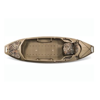 Beavertail 2000 Series Stealth Twin Gun Sneak Boat, Marsh Brown