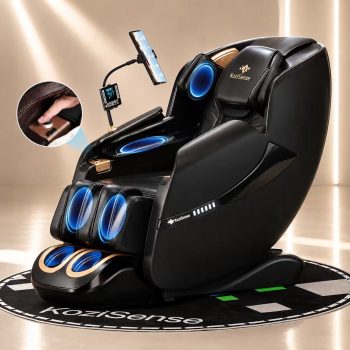KoziSense KZ-A18 3D Massage Chair Full Body Zero Gravity SL-Track with Heat and Body Scan