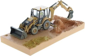 Diecast Masters 1:50 Cat 420F2 IT Weathered Backhoe Loader