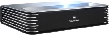 VANKYO Vista T4 4K UHD Smart Triple Laser Ultra Short Throw Projector, Dolby Sound, HDR10+, MEMC, 3D, UST Laser TV, Silver