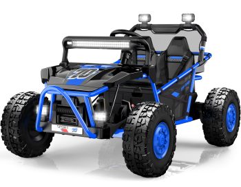 iYofe 36V 2 Seater Ride on Cars, Powered Ride on Toys for Big Kids, Kids Electric Cars with Bluetooth Music, FM Radio, Rear Wheel Spring Suspension, 5-8 MPH Speed
