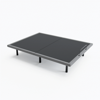 Lucid Power Adjustable Bed Base with Wireless Remote, USB Ports, Adjustable Head and Foot Incline, Twin XL