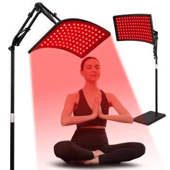 Floor-Standing Red Light Panel, Large Infrared Device for Full Body Wellness Support