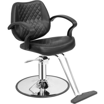 Zimtown Hydraulic Barber Chair, Adjustable Salon Chair for Hairstyling