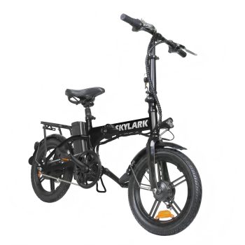 ADSAFE Electric City Bike for Adults 16",500W E-Commuter Bikes 48V 10AH UL2849,White