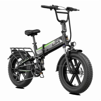 Aipas F3 Max Folding Electric Mountain Bike for Adults, 20" x 4.0" Fat Tire, 750W Rated Motor, 48V 18Ah, SGS UL 2849 Certification, Class 2