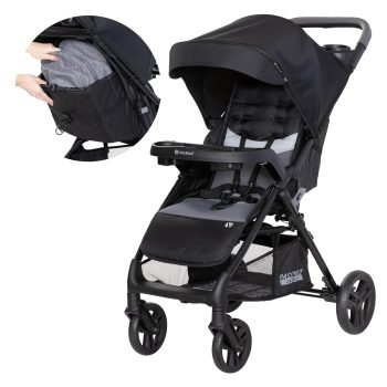 Baby Trend Passport Cargo Stroller with Extra Storage in Fieldstone Grey