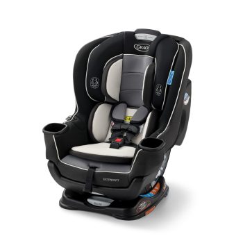 Graco Extend2Fit Convertible Car Seat, Black