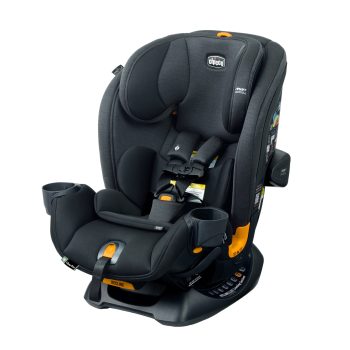 Chicco OneFit LX ClearTex All-in-One Convertible Car Seat - Ebony (Black)