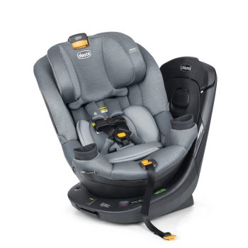 Chicco Fit360® ClearTex® Rotating Convertible Car Seat for Infants and Toddlers - Titanium (Grey)