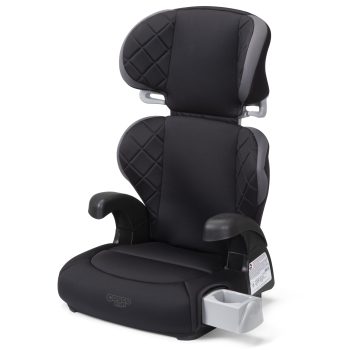 Cosco Kids Pronto Trend Belt-Positioning Booster Seat, Toddler Booster Car Seat, Black