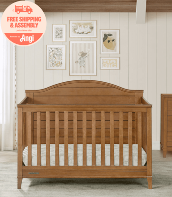 Delta Children Phoebe 6-in-1 Convertible Crib - Greenguard Gold Certified