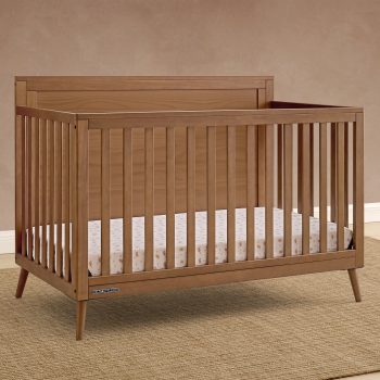 Delta Children Lola 6-in-1 Convertible Crib - Converts from Baby Crib to Toddler Bed, Daybed, Sofa Bed and Full-Size Bed With and Without Footboard, Fits Standard Full-Size Crib Mattress