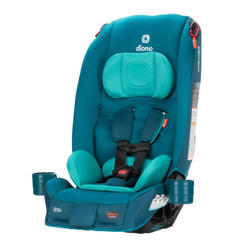 Diono Radian 3R, All-in-One Convertible Car Seat, Rear and Forward Facing, 10 Years 1 Car Seat, Slim Fit 3 Across