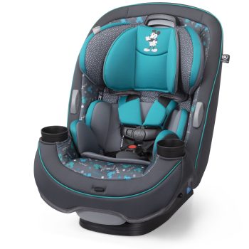 Disney Baby Grow and Go All-in-One Convertible Car Seat, Mickey Sprinkle, Infant & Toddler, Unisex