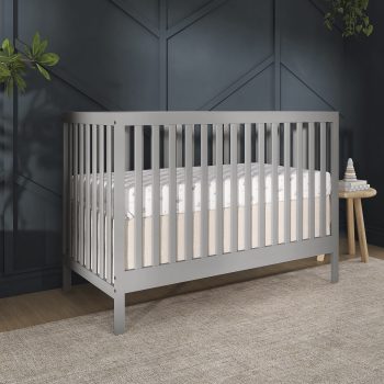 Dream On Me Synergy MOD 5-in-1 Convertible, Converts from Baby to Toddler Bed, Day Bed, Kids Bed and Full Size Bed, Three Adjustable Mattress Height Positions