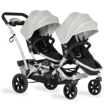 Dream On Me Track Tandem Stroller- Face to Face Edition in