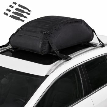 Dushmond Durable Waterproof Rooftop Cargo Carrier Bag – Universal Car Roof Cargo Carrier for SUV Truck, 11.3 Cu Ft