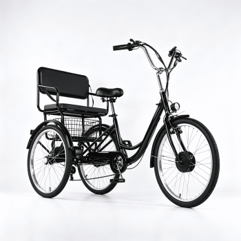 Electric Tricycle for Adults, 24 Inch 700W 3 Wheel Trike, 36V 13AH Battery, Up to 40 Miles with Seat