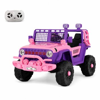 FUPOJH 12V Kids Electric Car,2 Seater Kids Ride on Toys with Remote,Bluetooth,Swing and Sport Mode,4mph,Dual Motors