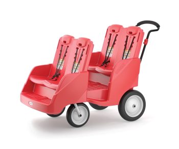Gaggle Parade Buggy - 4-Seat Buggy Stroller, Red