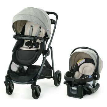 Graco Modes Element LX Travel System, Lynwood, Brown