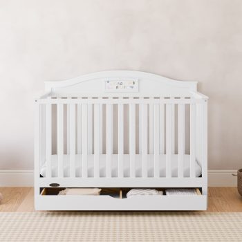 Graco Story 5-in-1 Convertible Baby with Drawer and Reversible Headboard