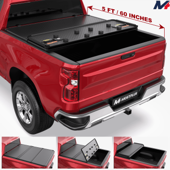 MOSTPLUS Hard Tonneau Cover for Chevy Colorado GMC Canyon Truck Bed