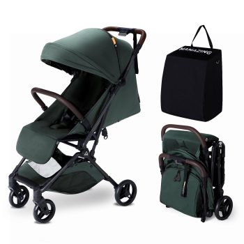 Mamazing Baby Stroller, Ultra Air Lightweight Foldable for Plane Carbon Fiber Travel Compact Stroller