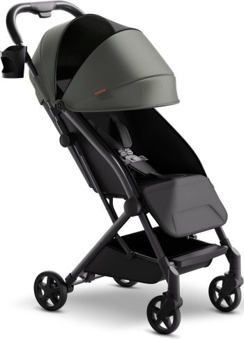 Mompush Lightweight Baby Stroller, Compact Stroller for Airplane Travel, 14.2 lb, Unisex