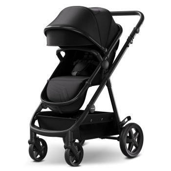 Mompush Meteor2, 2-in-1 Baby Stroller with Bassinet Mode, Adjustable Handle and Footrest, 23.2LB, Unisex