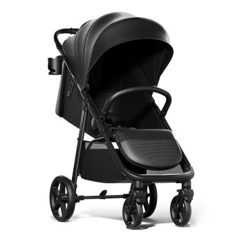 Mompush Nova Baby Stroller, Spacious Seat, Extra-Large UPF 50+ Canopy, 22LB, Unisex