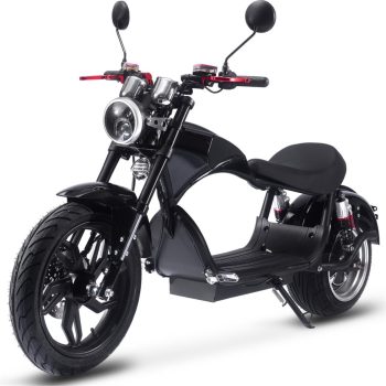 MotoTec Raven 60v 30ah 2500w Lithium Electric Cafe Motorcycle