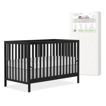 Nursery Bundle, Dream On Me Synergy MOD Crib in and Crib & Toddler Mattress Bundle