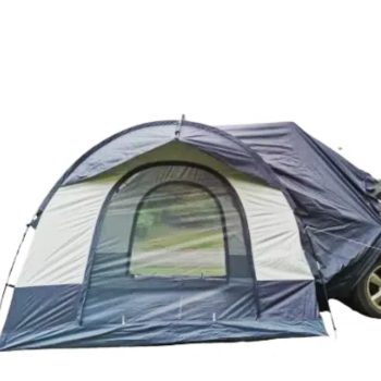 Portable Self-Driving Camping Tunnel Side Car Awning, Professional Sun Protection Tent for Outdoor SUV Rear Tailgate