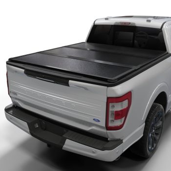 Toptiny Hard Tri-Fold Truck Bed Tonneau Cover Fits 2015–2026 Ford F-150 6'5" Bed waterproof pickup bed topper