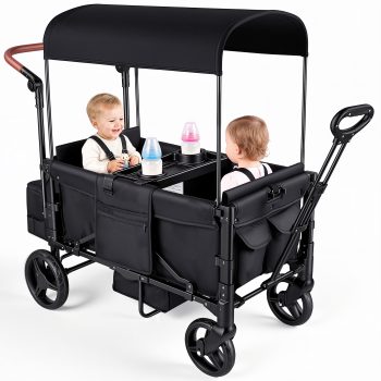 Tripland Wagon Stroller for 2 Kids,Stroller Wagon Baby Stroller with Canopy