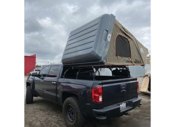Tuff Stuff 4x4 TS-RTT-CS-BK Overland Alpha Hardshell Roof Top Tent Black