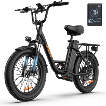 URLIFE 20" Electric Bike for Adult,750W Peak Motor,20Mph Max Speed,48V 13AH Remobavle Battery,7-Speed Commuting Ebike,UL2849,Class2
