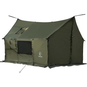 REDCAMP Large Hammock Hot Tent with Stove Jack, 4-6 Person Waterproof & Windproof Ultralight 4 Season Wall Tent with Snow Skirt