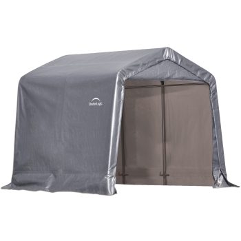 ShelterLogic Shed-in-a-Box 8 x 8 x 8 ft Grey Shelter